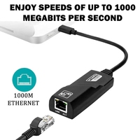 Adaptateur Ethernet USB 3.0 sans pilote de prix usine 10 100 1000Mbps adaptateur USB vers Lan pour PC