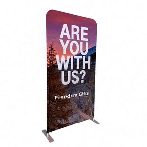 Portable Trade Show Advertising Banner Display <b>Stand</b> with Tension Fabric for Yard & Lawn Signs - Product Image 6