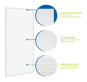 <strong>2x4</strong> <strong>LED</strong> <strong>Panel</strong> 45W Wattage and CCT Selectable 2700 to 7000 Lumens Dimmable Commercial <strong>Lighting</strong> with 5-Year Warranty - Product Image 6