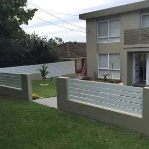 Professional Customized Decorative Garden Fencing Designs Outdoor Metal Panels Aluminium Fence Screen