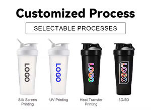 Bouteille d'eau en plastique personnalisée avec logo pour protéines, shaker de sport, idéale pour la gym et le fitness (vente en gros) - Product Image 6