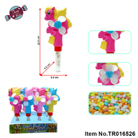 Jouets en capsules de bonbons gélifiés en plastique au design amusant Tengrui, mini-jouets portables rigides pour les cadeaux de fête pour enfants