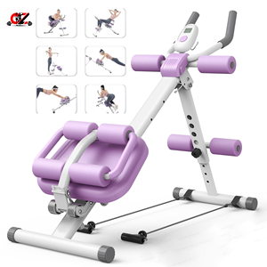 Máquina de Abdominales Plegable, Portátil y Multifuncional para Gimnasio en Casa, Rodillo para Ejercicios de Core, Equipo de Fitness para Moldear el Cuerpo - Product Image 1