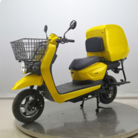 Moto électrique à deux roues Vimode avec grand coffre de rangement, moto électrique pour livraison de marchandises, déplacements quotidiens