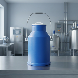 Seau à lait en plastique écologique et recyclable, robuste, longue durée de vie, conteneur de stockage laitier hermétique, bidon de transport de liquides - Product Image 3