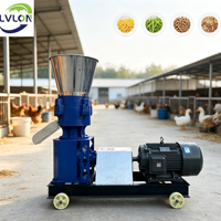 Machine à granulés d'aliments pour animaux 800-1000 kg/h pour volailles, bétail, poulets, poissons et élevage