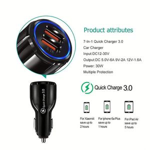 Chargeur de voiture USB d'usine, charge rapide 15W 3.1A, adaptateur de chargeur de téléphone de voiture Type C pour téléphone portable, chargeur de voiture rapide portable - Product Image 4
