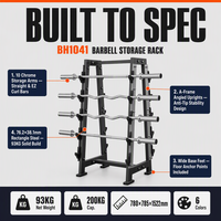 Support de rangement robuste ZOFAN pour barres d'haltères, support pour barres olympiques, équipement de musculation pour salle de sport commerciale, faible MOQ, OEM, ODM