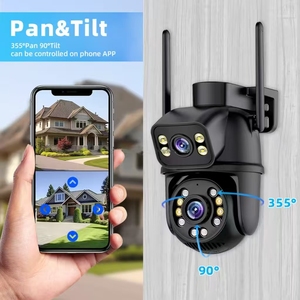 <span class=keywords><strong>Kit</strong></span> NVR <span class=keywords><strong>WiFi</strong></span> ICSEE Xmeye Pro 6MP à double objectif, écran tactile extérieur 10,1'' TFT LCD, système de caméra de sécurité domestique sans fil 4 canaux - Product Image 3
