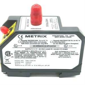 Sensores de Proximidad METRIX RPM TXR-335010 IP54 con 1 Año de Garantía, en Stock, Sensores TXR-335010, Vibración de Eje TXR-335010 - Product Image 2