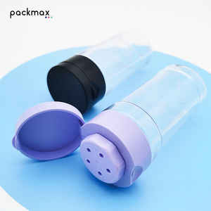 ขวดบรรจุผงเครื่องสำอาง PETG ขนาด 100 กรัมพร้อมฝาปิด – ภาชนะเปล่าแบบเติมได้สำหรับแป้งทัลคัม แป้งฝุ่น และบรรจุภัณฑ์สำหรับดูแลผิวกาย - Product Image 2