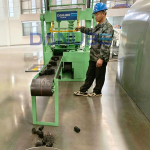 Industrial <b>Punch</b> Type Charcoal Briquetting <b>Machine</b> Charcoal Dust Stick Making Production Equipment - Product Image 5