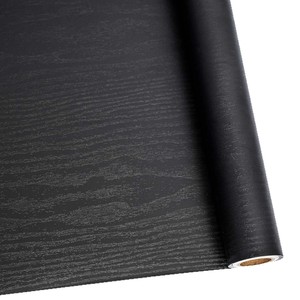 Özelleştirilebilir Ahşap Desenli PVC Duvar Mobilya Çıkartmaları - Su Geçirmez Nem Önleyici Kendinden Yapışkanlı Kalınlaştırılmış Dolap Daire - Product Image 1