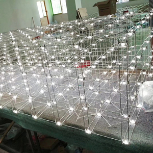 Lámpara de araña de estrella de cielo completo posmoderna moderna personalizada diseño cosmológico de acero inoxidable para función de iluminación de Hotel - Product Image 6