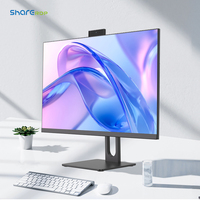 Sharerdp, Computadora Todo en Uno Más Popular, Intel Core I3 de 12.ª Generación 12100, 23 Pulgadas, Wifi, Computadora Inteligente, PC Todo en Uno, Chasis de PC