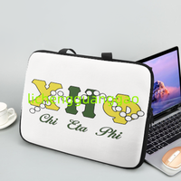 Sac d'ordinateur portable multi-tailles à prix abordable Chi Eta Phi, idéal pour le bureau, fournitures de bureau, thème de sororité, personnalisable