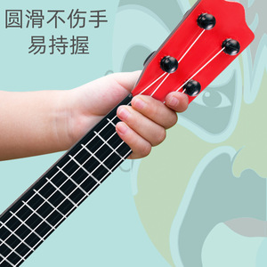Guitarra ukelele de estilo chino para niños, juguete de educación temprana, instrumento de plástico, 43,8x13,9x5,7 cm, para niños de 2 a 4 años - Product Image 2