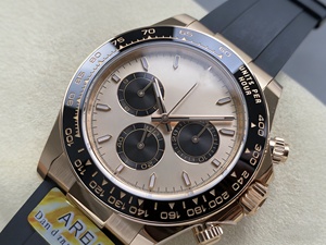 Reloj Mecánico Impermeable de Súper Calidad, 40 mm, Fábrica ARF, Acero 904L, Movimiento 4131, 126515, Peso 161 g, Oro Rosa, Cronógrafo - Product Image 3