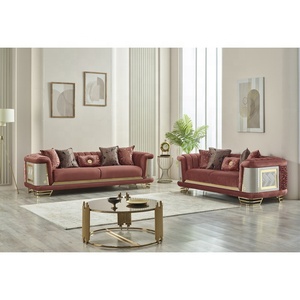 Winforce 2024 turchia Design di lusso Loveseat divano trapuntato divano personalizzato arredamento per la casa moderno velluto Set divano Chesterfield - Product Image 1