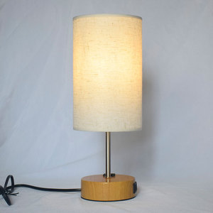 Hiện Đại Đèn Cạnh Giường Ngủ Thay Đổi Độ Sáng Cảm Ứng Bảng Đèn Với USB-C + A + Ổ Cắm Sạc Cổng Cho Phòng Ngủ Phòng Khách Văn Phòng - Product Image 3