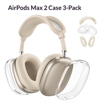 Casing Pelindung Silikon Gel Transparan Warna Solid Baru untuk Headphone Over-Ear Buatan China