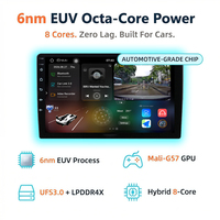 Autoradio GPS LODARK N6 9/10 pouces avec écran QLED, Android 13, UIS7870SC, Octa Core 6nm, 4G LTE