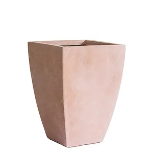 Tuinbenodigdheden Decoratie Home Decor Fiber Kleipot Indoor Kruid Groot Beton Moderne Bloemenplanter Pot