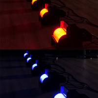 Projecteurs LED Cyclorama RGBL Haute Luminosité 175W, Éclairage Mural Par à Grand Angle Pleine Couleur RGBL pour Théâtre, Église, Club, Scène Nocturne
