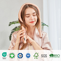 En gros Bandeau boucleur sans chaleur en soie de mûrier pour femmes, pour boucles de nuit, kit de coiffage pour ondulations douces avec chouchous