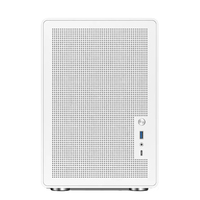 Boîtier d'ordinateur MATX portable, petit boîtier HTPC, boîtier de jeu pour PC de bureau, micro-ordinateur de table pour usage domestique
