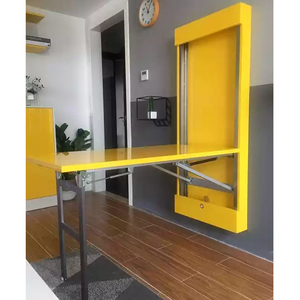 Bàn gấp gỗ nguyên khối hiện đại thân thiện với môi trường, bàn gấp treo tường đơn giản cho phòng ăn - Product Image 1