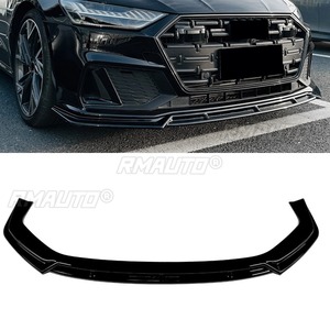 ลิ้นกันชนหน้ารถยนต์ สำหรับ Audi A7 S7 C8 Sline รุ่นปี 2019+ พร้อมดิฟฟิวเซอร์ สปอยเลอร์ อุปกรณ์ตกแต่งรถยนต์ - Product Image 1