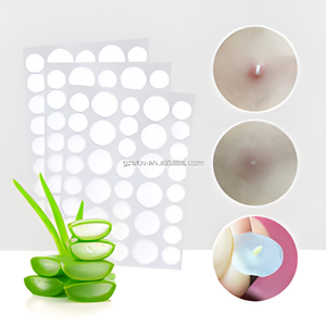 Parches de Tratamiento para el Acné y las Espinillas, Divertidos, con Diseño de Estrella, Hidrocoloides, con Ácido Salicílico, 24 Parches para Todo Tipo de Piel - Product Image 4