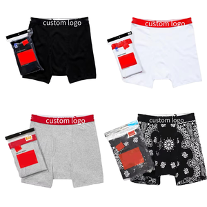 AK Opening Fly Herren-Boxershorts mit individuellem Logo, Premium-Unterwäsche aus weicher Baumwolle, Herren-Slips - Product Image 4