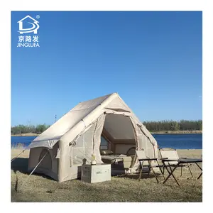 Özel çok kişi kamp çadırı su geçirmez şişme ev hava büyük çadır açık şişme kamp ev çadır