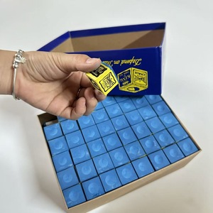Tiza Triangular Profesional para <span class=keywords><strong>Billar</strong></span> con Polvo de Carbonato de Calcio, 144 Piezas para <span class=keywords><strong>Billar</strong></span> de 8 y 9 <span class=keywords><strong>Bolas</strong></span> - Product Image 2