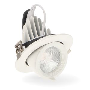 Foco LED orientable de 15W y 6000K para iluminación direccional en espacios comerciales y residenciales. - Product Image 1