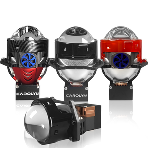 Lentes de Proyector láser dual de luz de fábrica lente de proyector bi LED lentes láser de 3,0 pulgadas para coches H7 H4 9005 lámpara antiniebla - Product Image 4