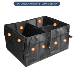 Caja de almacenamiento plegable ecológica para maletero de coche, bolsa de carga plegable para viajes. - Product Image 4