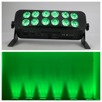 Mariage professionnel Rechargeable Par Light RGBWA UV 6IN1 LED DMX sans fil lavage DJ Up lumière pour DISCO fête de noël