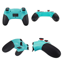 Manette de jeu sans fil, poignée à 6 axes, double moteur, joystick à vibrations, bouton Turbo, conception ergonomique pour