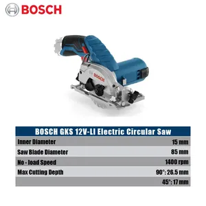 <span class=keywords><strong>Scie</strong></span> <span class=keywords><strong>circulaire</strong></span> électrique sans fil <span class=keywords><strong>BOSCH</strong></span> GKS 12V-LI, outil professionnel multifonctionnel pour le travail du bois, <span class=keywords><strong>scie</strong></span> universelle, outils électriques de coupe - Product Image 3