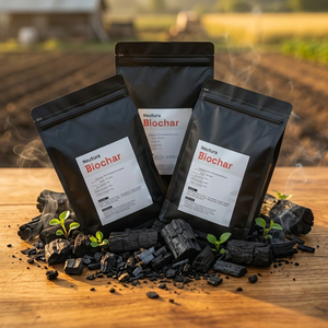 Neutura Biochar Améliorant de Sol Granulaire Engrais Biologique à Libération Lente Charbon Actif 100% Pur Fabriqué à Jakarta - Product Image 1