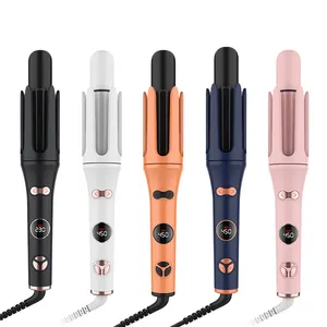 Professional Hair Curler Automatic Hair Curling Iron With Ceramic Ionic Barrel Auto Rotating Hair Curling Wand
