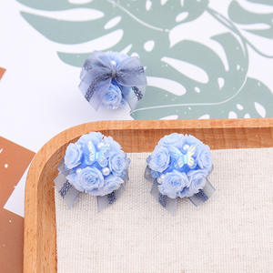 Pajarita pintada a mano de colores mezclados, flor, cuentas acrílicas Lucite, pluma creativa para manualidades DIY para hacer joyería, pulsera y collar - Product Image 3