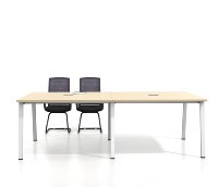 Bureau d'étude pour étudiants de bibliothèque universitaire moderne - Conception modulaire, couleurs et dimensions personnalisables, panneau MFC, cadre métallique, haute qualité