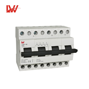 SF 4P 80A 100A 125A 400V Din Rail núi chuyển đổi thiết bị chuyển mạch Hướng dẫn sử dụng chuyển đổi chuyển đổi MCB - Product Image 2