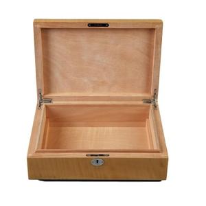 DS High Glossy Lacquered Handmade American Style Wooden Rectangle Cigar Humidor Cabinet with <b>Super</b> Capacity Model DSC-1014 - Product Image 1