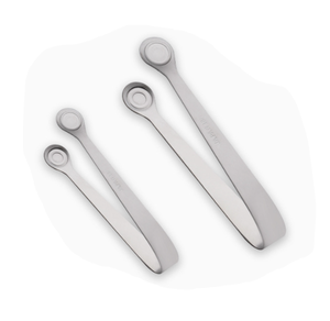 DFT06-4 Pinza para Azúcar de Acero Inoxidable con Forma de Caracol, Pinza para Hielo con Cabeza Redonda, Pinza para Caracoles, Utensilios de Cocina y Pinzas para Hielo de Acero Inoxidable - Product Image 2