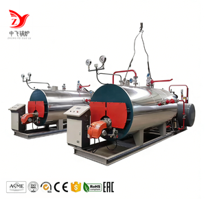 Chaudière à vapeur au gaz et au mazout Zhongfei WNS avec une efficacité de combustion élevée et un minimum de perte de chaleur pendant le fonctionnement - Product Image 5